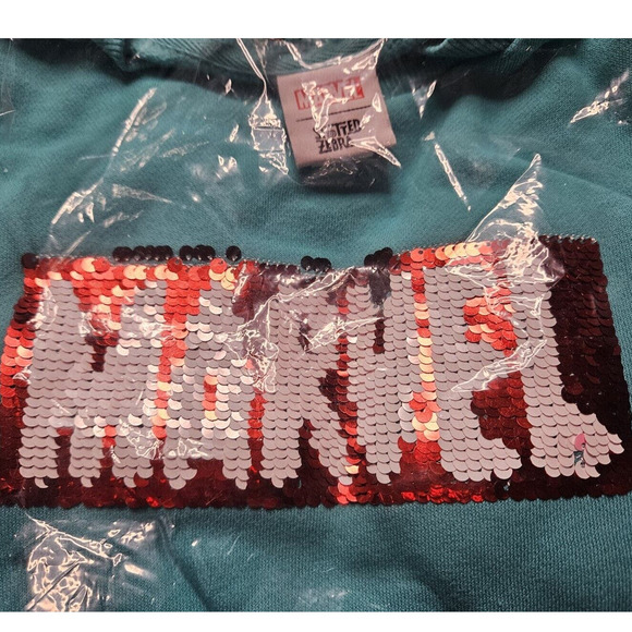 Spotted Zebra Marvel Girls' French Terry Long-Sleeve Dress Size Medium (8Y) - Picture 12 of 14